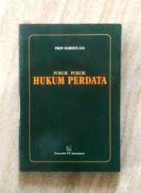 Image of POKOK-POKOK HUKUM PERDATA