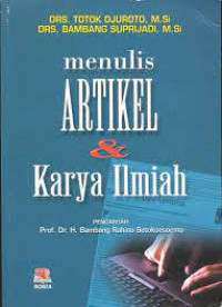 Image of Menulis Artikel & Karya Ilmiah