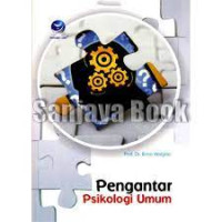Image of Pengantar Psikologi Umum