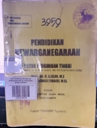 Image of Pendidikan Kewarganegaraan Untuk Perguruan Tinggi