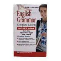 Image of ENGLISH GRAMMAR COMPLETE EDITION POCKET BOOK : Buku Saku Tata Bahasa Inggris Edisi Lengkap