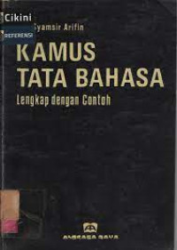 KAMUS TATA BAHASA LENGKAP DENGAN CONTOH