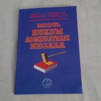 Image of MODUL HUKUM ADMINISTRASI NEGARA
