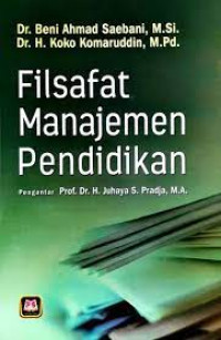 Image of Filsafat Manajemen Pendidikan