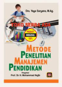 Image of Metode Penelitian Manajemen Pendidikan