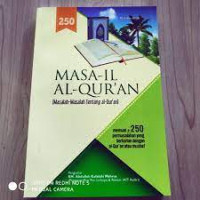 Masa-iL Al-Quran (masalah-masalah Tentang Al-Quran